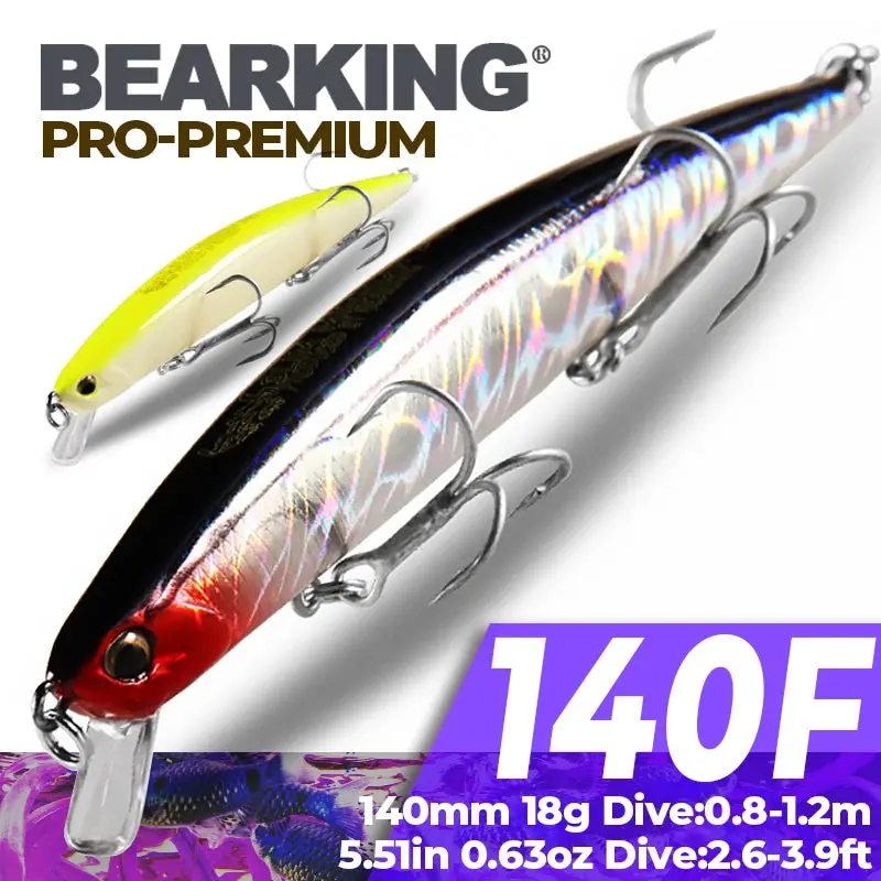 Bearking 140F Pro Lipped Crank 14Cm 18G 1