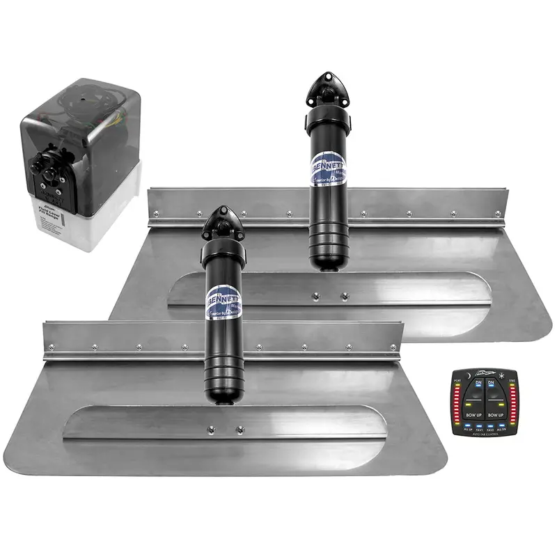 Bennett 189Atp 18 X 9 Hydraulic Trim Tabs W/Atp 1