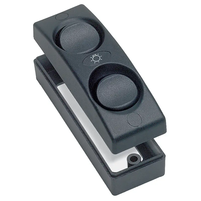Bep Contour 1100 Series Double Interior Switch - On/Off - Black 1