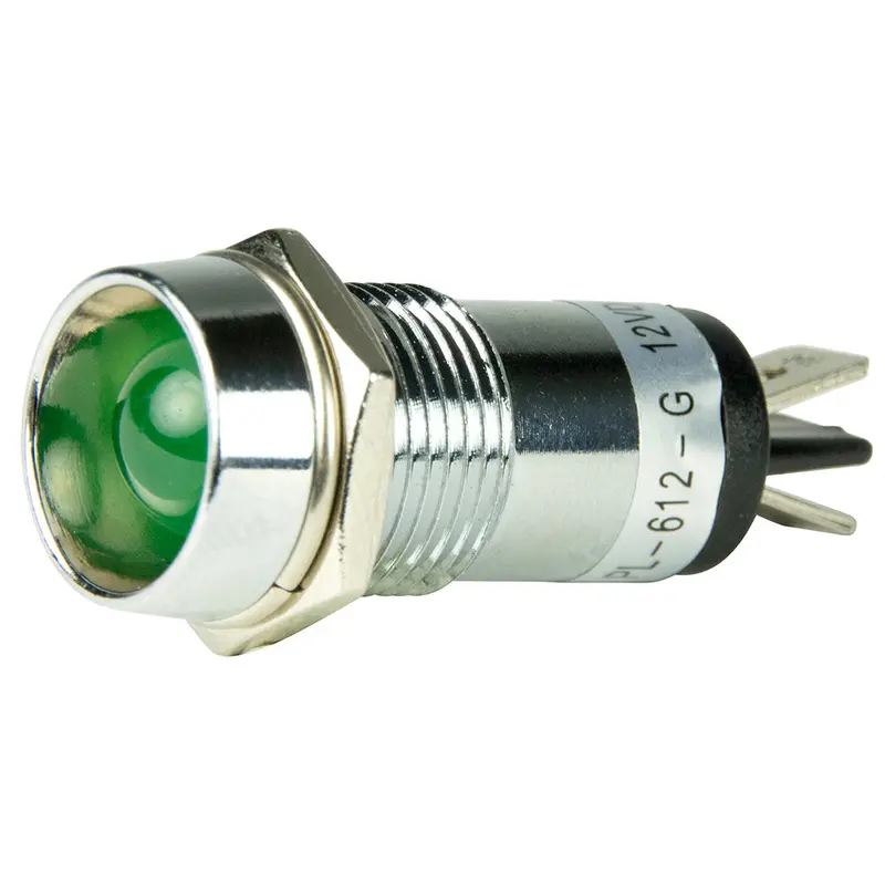 Bep Led Pilot Indicator Light - 12V - Green 1