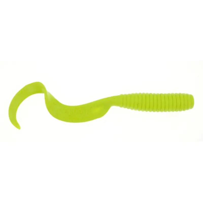 Berkley Gulp! 6" Grub - Chartreuse 1