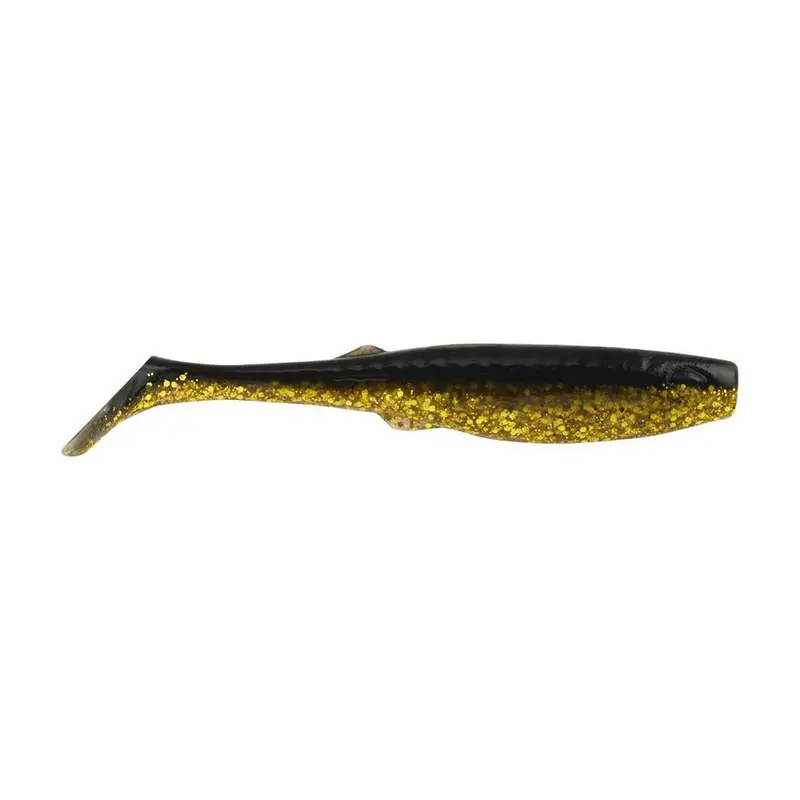 Berkley Gulp! Saltwater Paddleshad - 4" - Black Gold 1