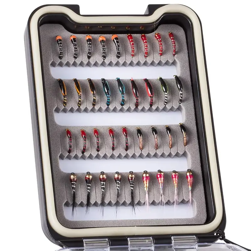 Bimoo 36Pc Fly Fishing Flies Kit 1