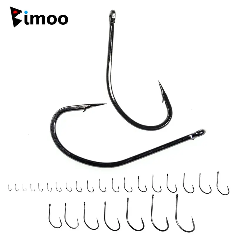 Bimoo 50/25Pcs Multiple Purpose High Carbon Steel Fish Hooks 1