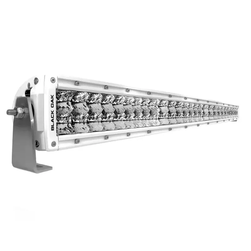 Black Oak 60" Double Row Led Bar - Pro Series 2.0 - 5W Combo White 1