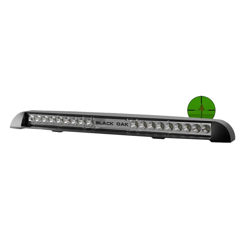 Black Oak Low Pro Ir Light Bar - Black Housing - 850Nm - Spot 1