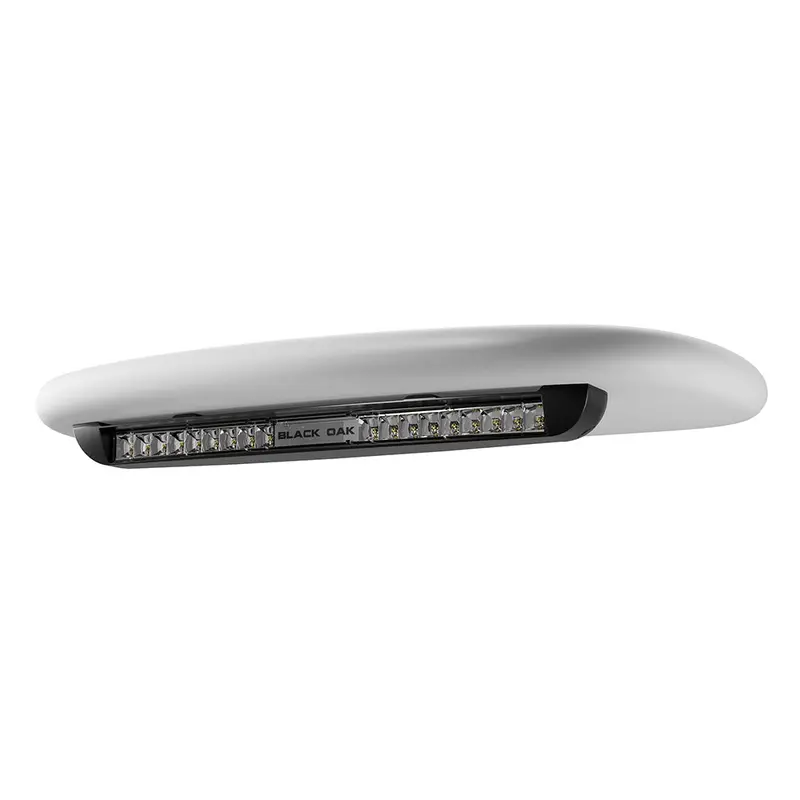 Black Oak Low Profile Marine Bar - Flood - Undermount - Black 1