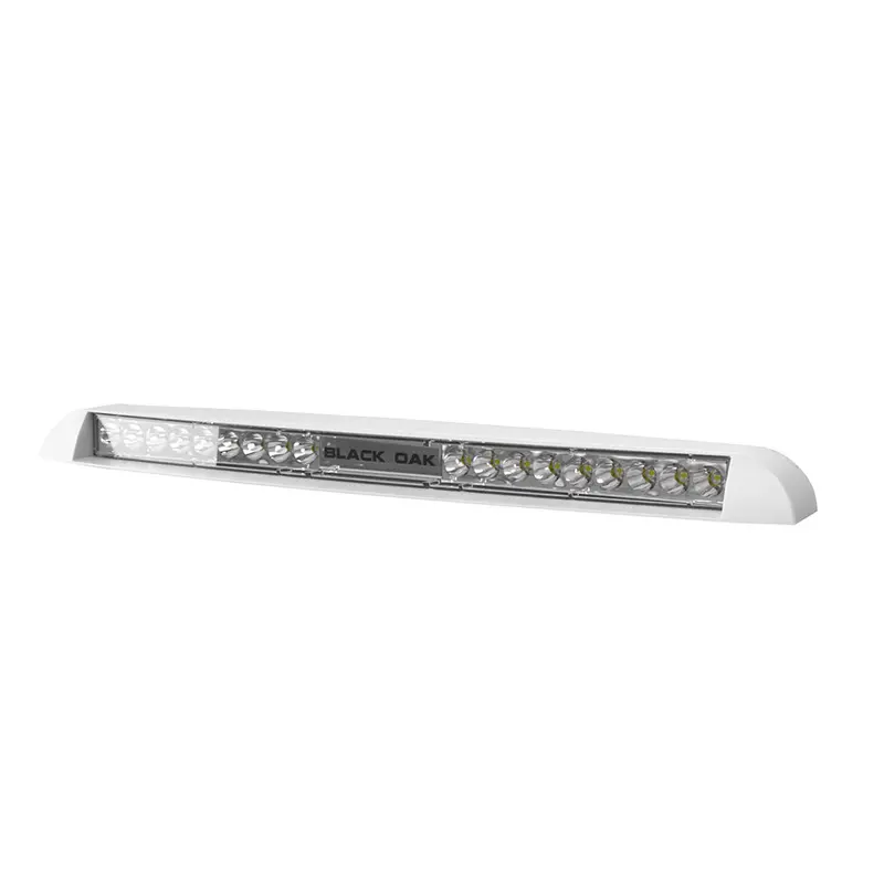 Black Oak Low Profile Marine Bar - Spot - White 1