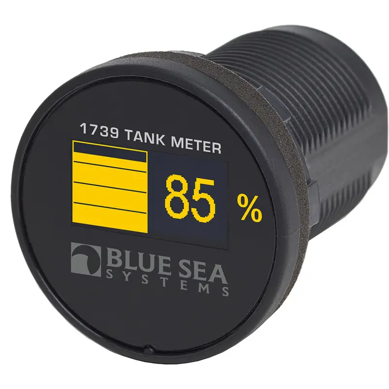 Blue Sea 1739 Mini Oled Tank Meter - Yellow 1