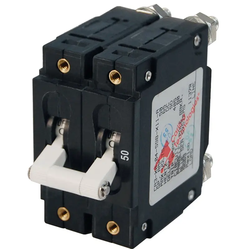 Blue Sea 7251 C-Series Double Pole Circuit Breaker - 50A 1