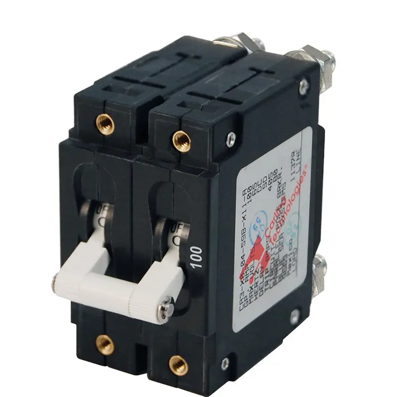 Blue Sea 7258 C-Series Double Pole Circuit Breaker - 100A 1
