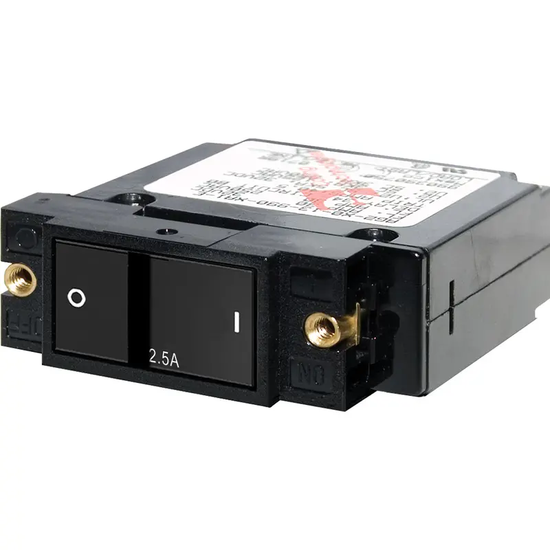 Blue Sea 7399 A-Series Flat Rocker Circuit Breaker - Single Pole - 2.5A 1
