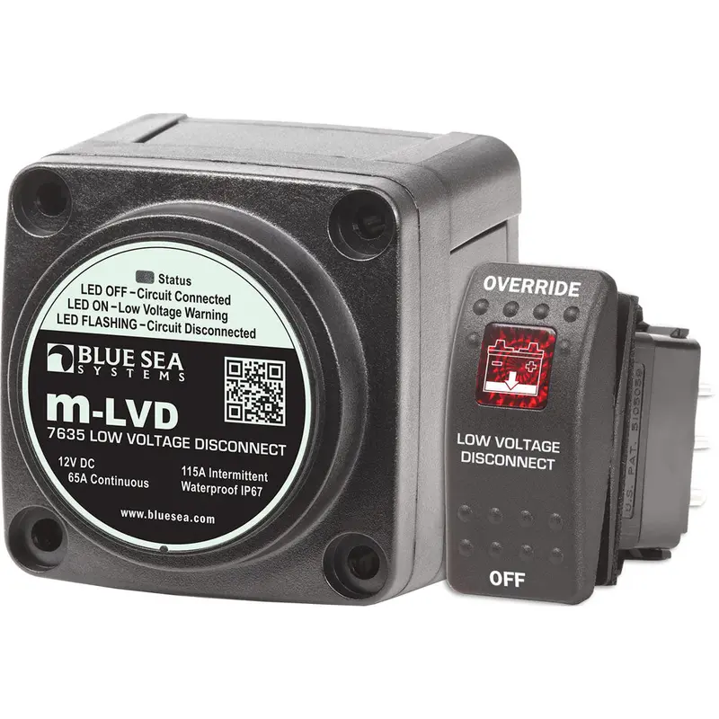 Blue Sea 7635 M-Lvd Low Voltage Disconnect 1