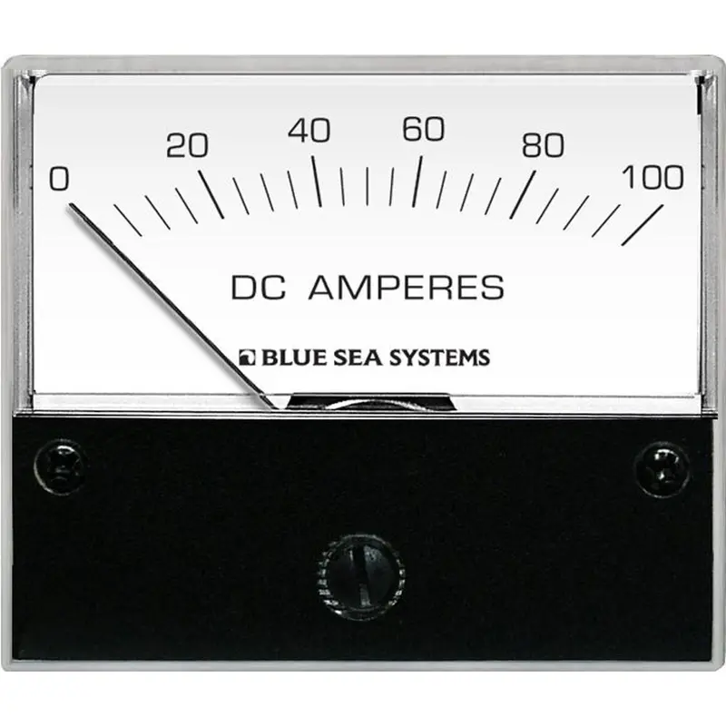 Blue Sea 8017 Dc Analog Ammeter - 2-3/4" Face, 0-100 Amperes Dc 1