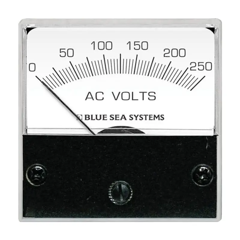 Blue Sea 8245 Ac Analog Micro Voltmeter - 2" Face, 0-250 Volts Ac 1
