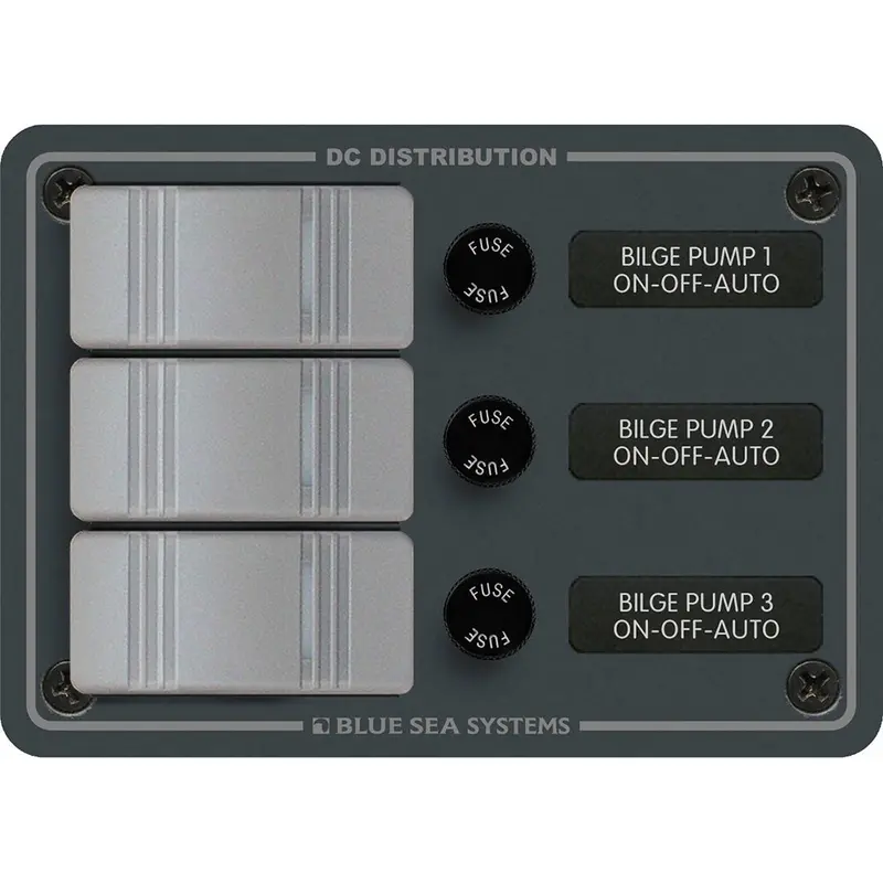 Blue Sea 8665 Contura 3 Bilge Pump Control Panel 1
