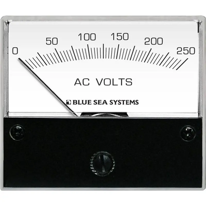 Blue Sea 9354 Ac Analog Voltmeter 0-250 Volts Ac 1