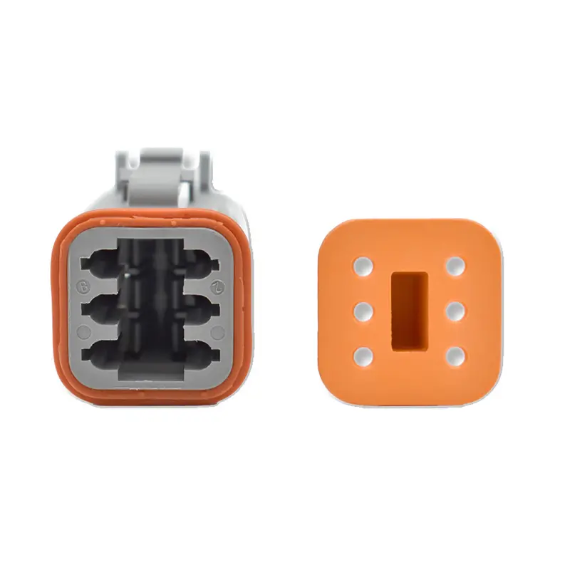 Bluewater 6 Position Female Deutsch Connector W/Wedge Lock 1