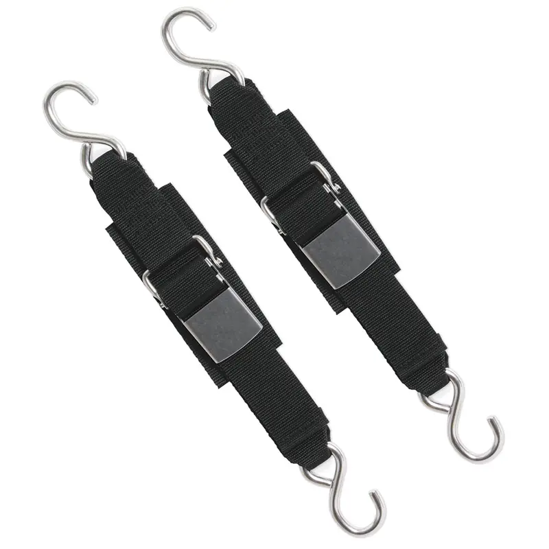 Boatbuckle Stainless Steel Kwik-Lok Transom Tie-Downs 1