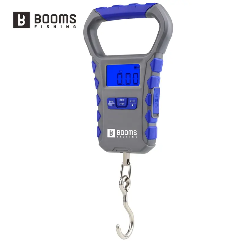 Booms Fishing Xw50 65Lb/30Kg Lcd Rechargeable Digital Fishing Scale 1