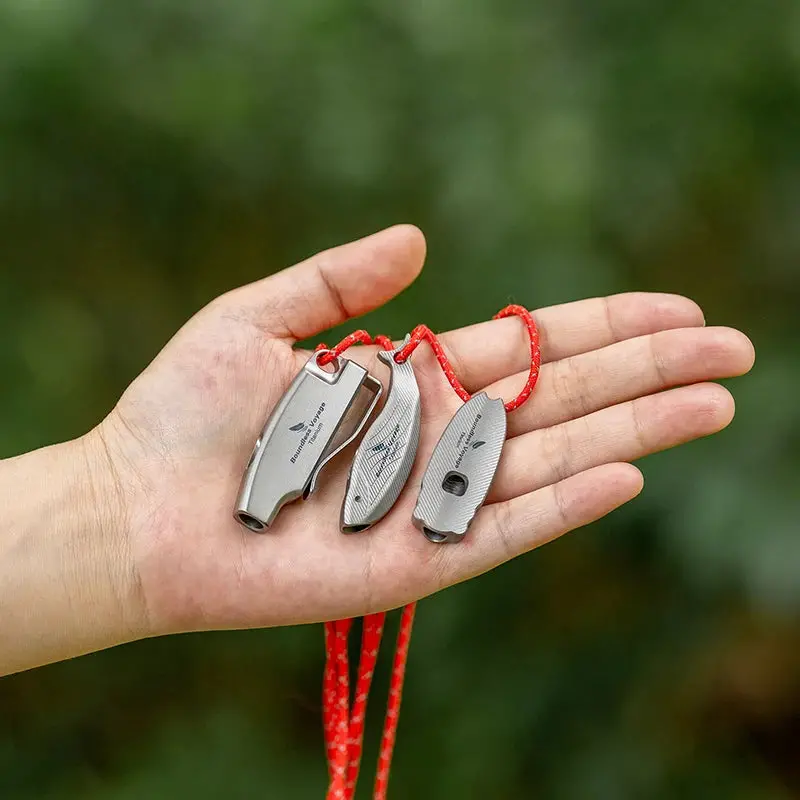 Boundless Voyage 120Db Titanium Survival Whistle 1