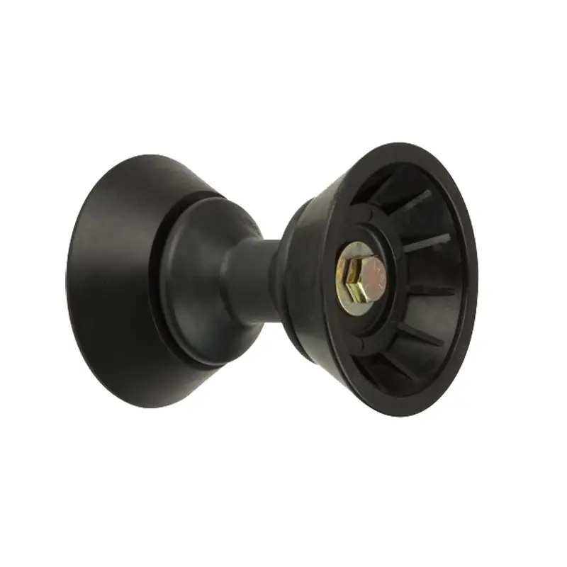 C.E. Smith 3" Bow Bell Roller Assembly - Black Tpr 1