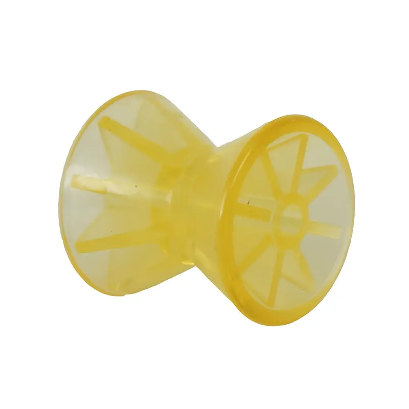 C.E. Smith Bow Roller - Yellow Pvc - 4" X 1/2" Id 1