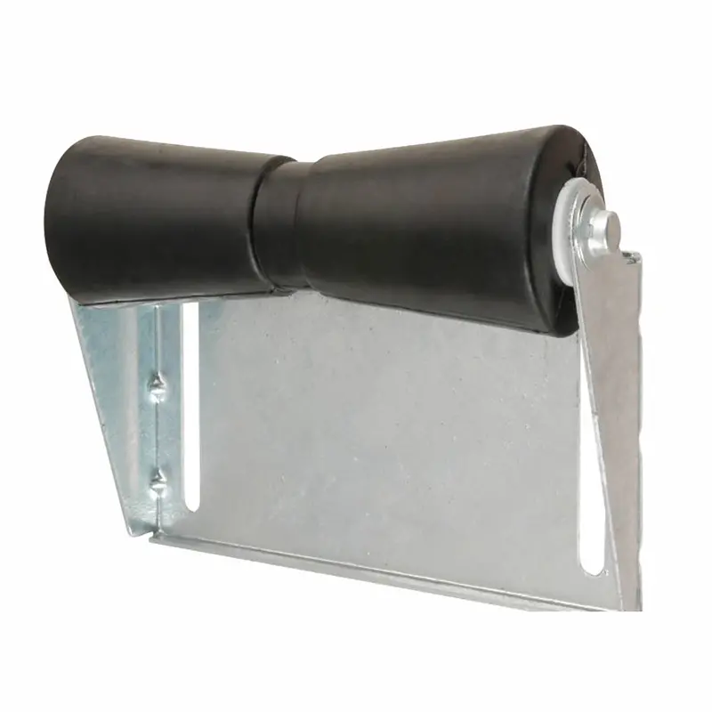 C.E. Smith Panel Bracket Assembly 10" Spool Roller - Black 1