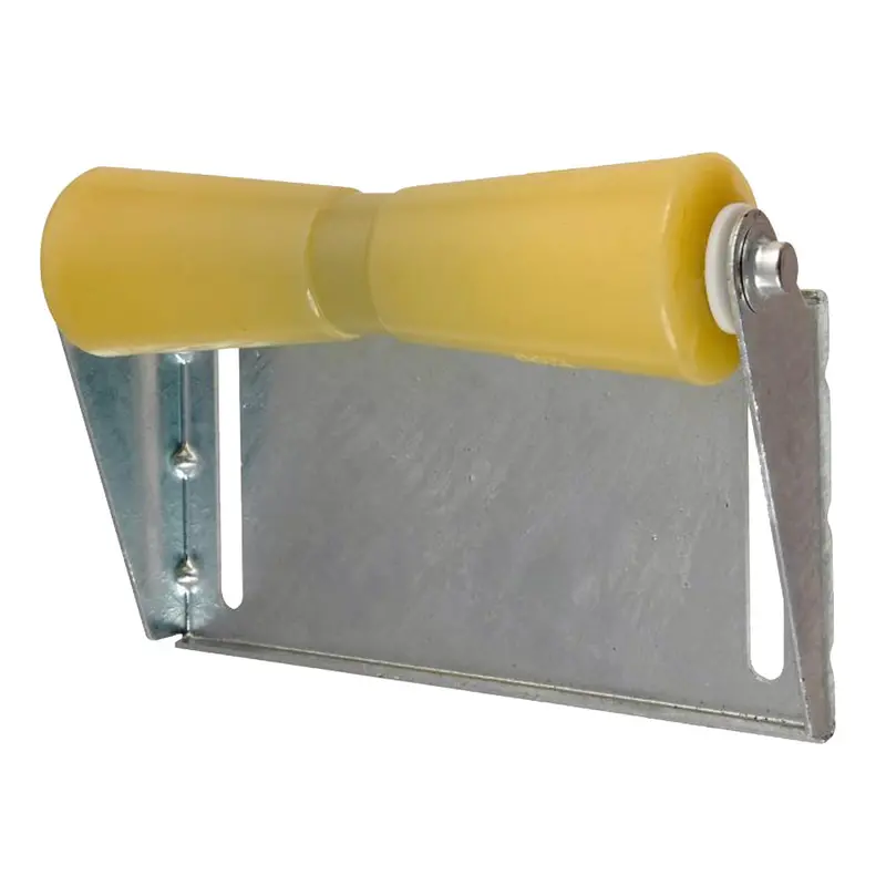 C.E. Smith Panel Bracket Assembly 12" Keel Roller - Yellow Tpr 1