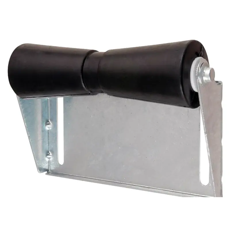 C.E. Smith Panel Bracket Assembly  12" Spool Roller - Black 1