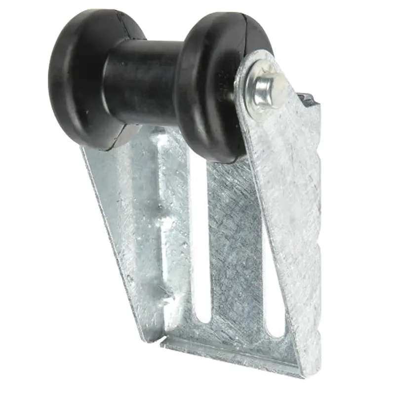 C.E. Smith Panel Bracket Assembly 4" Spool Roller - Black 1