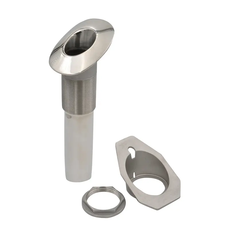 C.E. Smith Screwless Flush Mount Rod Holder - 30 Degree - Black Liner - No Logo 1