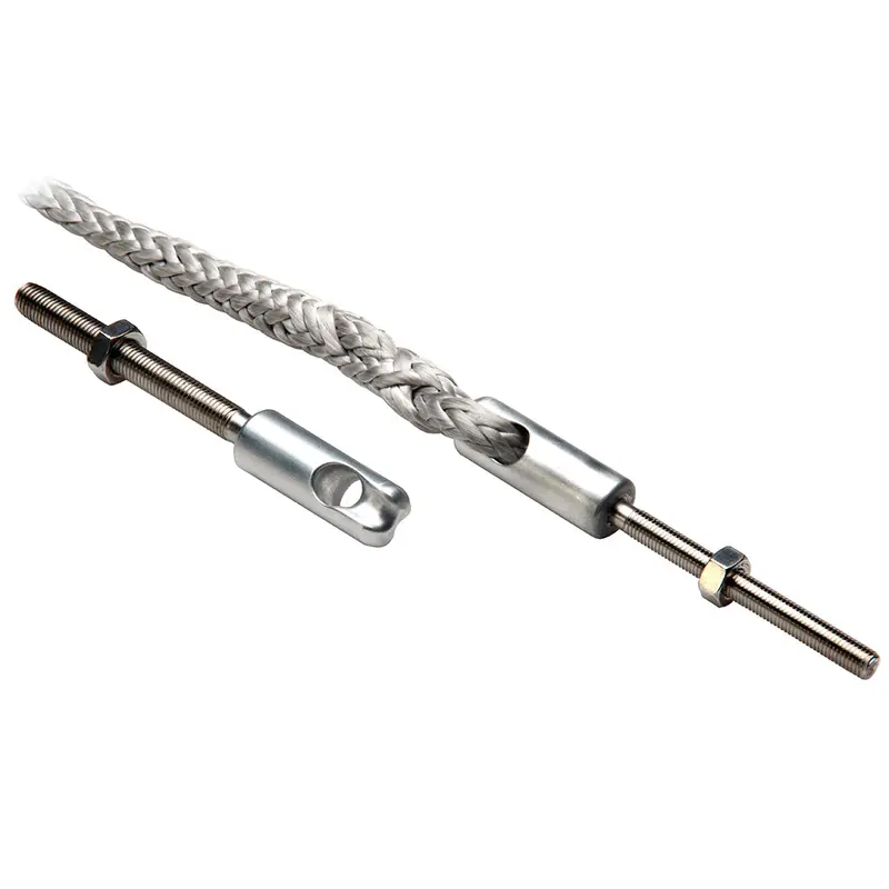 C. Sherman Johnson Splice Eye W/Threded Stud: 1/4"-28 X 2-1/2" Lh W/Splice Eye 1