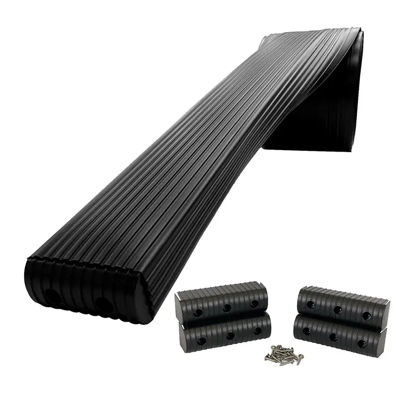 Caliber Bunkwrap Kit - Black 24' X 2" X 6" Roll + 4 Caps + Hrdw Roll + 4 Endcaps  Stainless Steel Hardware 1