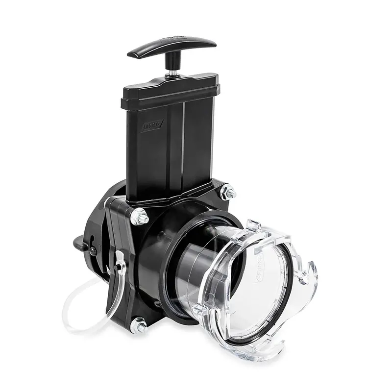 Camco 3" Gate Valve W/3.5" Clear Extension  Cap 1