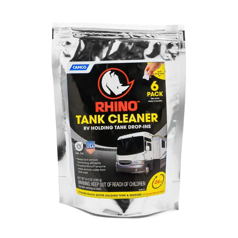 Camco Rhino Holding Tank Cleaner Drop-Ins - 6-Pack 1