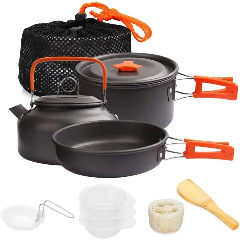 Camping Cookware Kit 1Pc Or Set 1