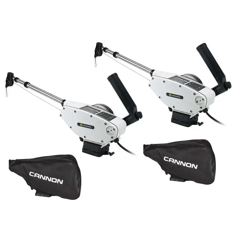 Cannon Optimum 10 Tournament Series (Ts) Bt Electric Downrigger 2-Pack W/Black Covers 1