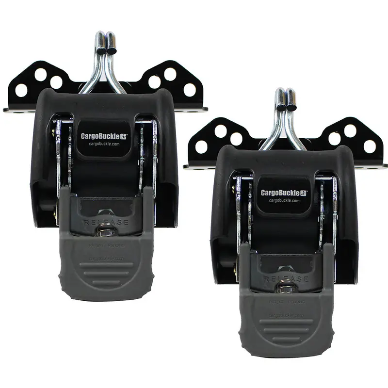 Cargobuckle Universal Ladder Rack Tie-Down System - 2" Retractable Tie-Down - 1 Pair 1