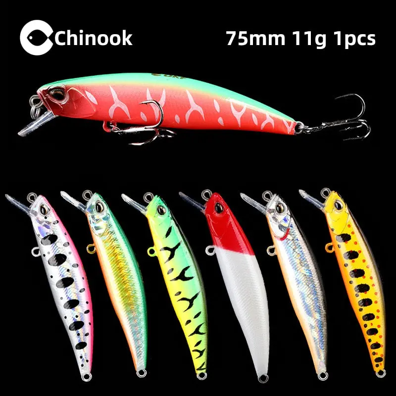 Chinook Hl003 1Pc 75Mm 11G Jerkbait 1