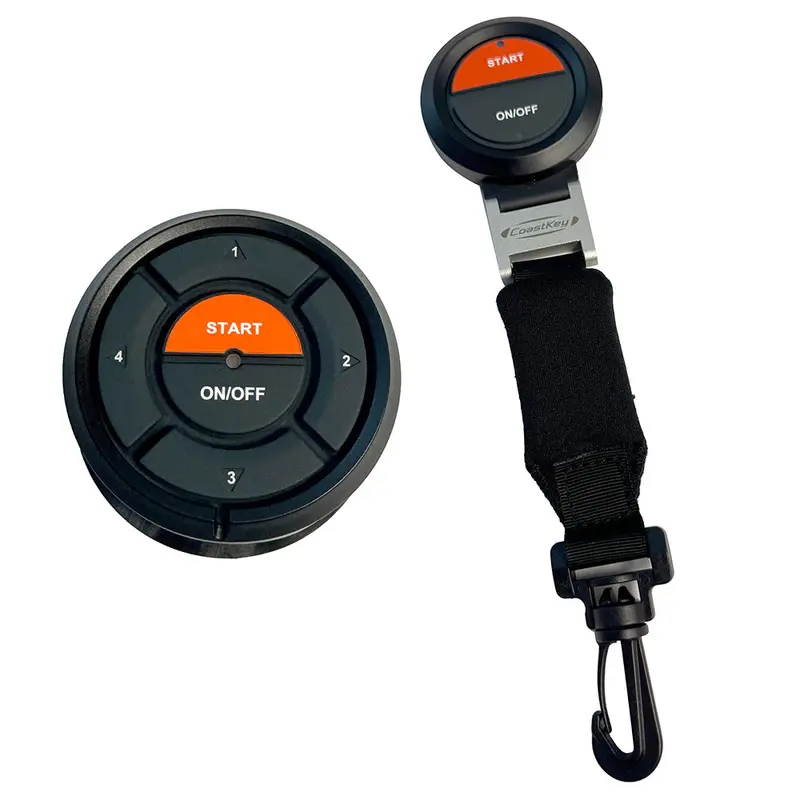 Coastkey Standard Triple Mercury Engine Keyless Ignition W/Keyless Stop/Start, Remote Stop/Start,  Ecos 1