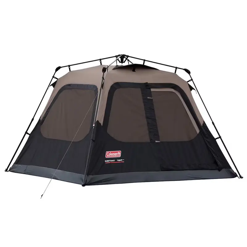 Coleman 4-Person Cabin Camping Tent W/Instant Setup - Black 1