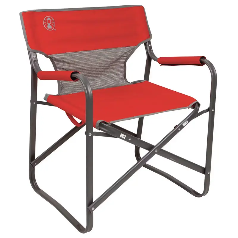 Coleman Outpost Breeze Deck Chair - Red 1