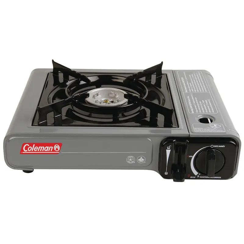 Coleman Table Top 1 Burner Butane Camping Stove - Grey 1