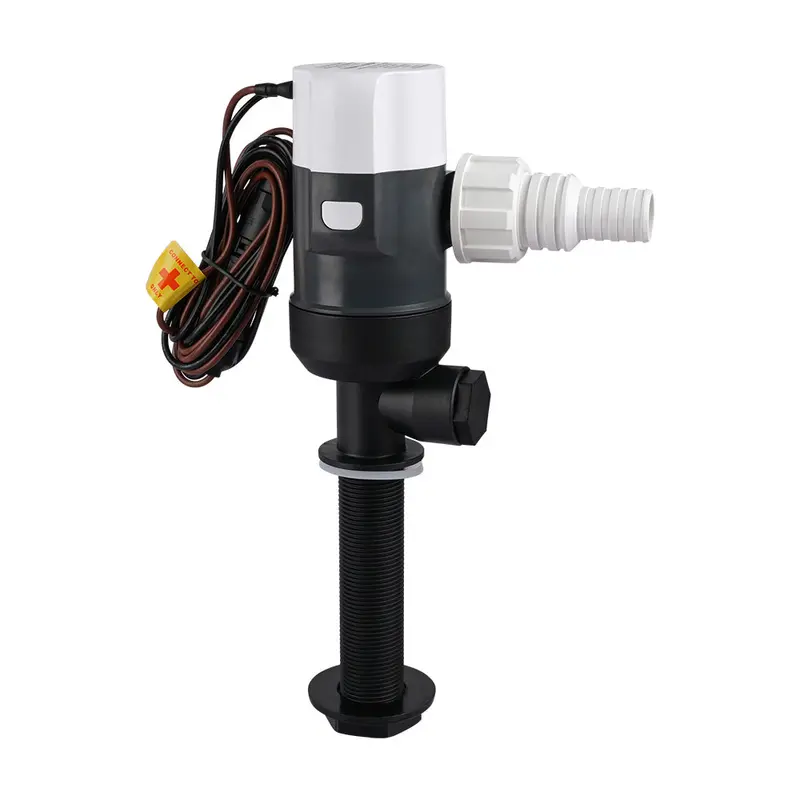 Commodore 1100 Gph Vertical Livewell Pump - Long - 12V 1