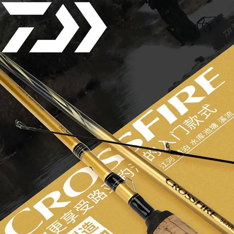 Daiwa Crossfire 1.84M - 2.49M 2Pc Spinning/Casting Fishing Rod 1
