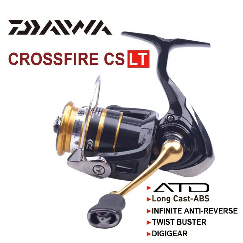 Daiwa Crossfire Cs Lt (2023 Model) Spinning Reel 3Bb Ratio 5.2/5.3/5.7/6.2:1 1