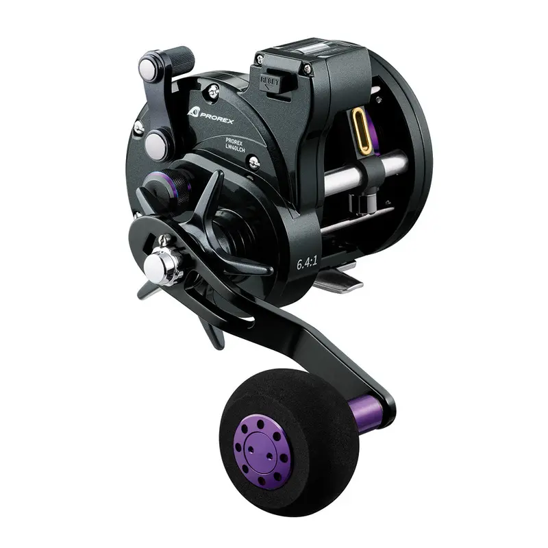 Daiwa Prorex Lwlc Level Wind Line Counter Reel - Prxlw40lch 1