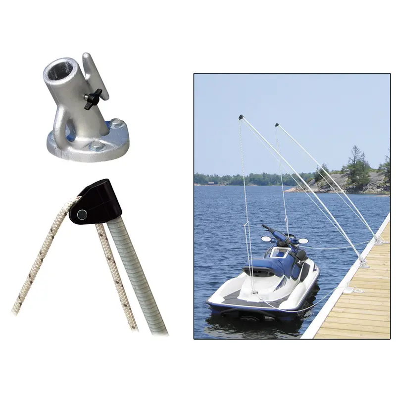 Dock Edge Economy Mooring Whips 8Ft 2000 Lbs Up To 18Ft 1