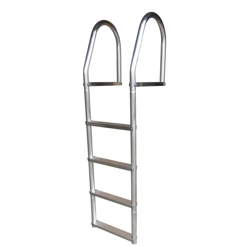 Dock Edge Fixed Eco - Weld Free Aluminum 4-Step Dock Ladder 1